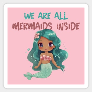 Cute Mermaid Princess Sticker